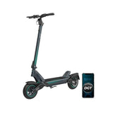 Cecotec Bongo Y65 Connected Patinete Eléctrico 500W Autonomía 65km Doble suspensión Ruedas 10" Negro Verde azulado