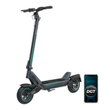 Cecotec Bongo Y65 Connected Patinete Eléctrico 500W Autonomía 65km Doble suspensión Ruedas 10" Negro Verde azulado