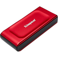 Disco Duro Kingston XS1000 Portable SSD Externo 1TB USB 3.2 Rojo