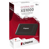 Disco Duro Kingston XS1000 Portable SSD Externo 1TB USB 3.2 Negro