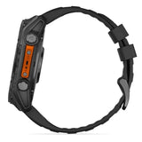 Garmin Fenix 8 AMOLED 51mm Reloj Smartwatch Gris con Correa de Silicona Negra