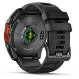 Garmin Fenix 8 AMOLED 51mm Reloj Smartwatch Gris con Correa de Silicona Negra