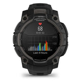 Garmin Instinct 3 45mm AMOLED Reloj Smartwatch Deportivo GPS 10ATM Negro con Correa Negra