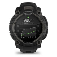 Garmin Instinct 3 45mm AMOLED Reloj Smartwatch Deportivo GPS 10ATM Negro con Correa Negra