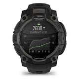 Garmin Instinct 3 45mm AMOLED Reloj Smartwatch Deportivo GPS 10ATM Negro con Correa Negra