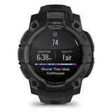 Garmin Instinct 3 45mm AMOLED Reloj Smartwatch Deportivo GPS 10ATM Negro con Correa Negra