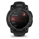Garmin Instinct 3 45mm AMOLED Reloj Smartwatch Deportivo GPS 10ATM Negro con Correa Negra