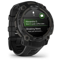 Garmin Instinct 3 45mm AMOLED Reloj Smartwatch Deportivo GPS 10ATM Negro con Correa Negra