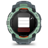 Garmin Instinct 3 50mm AMOLED Reloj Smartwatch Deportivo GPS 10ATM Verde con Correa Gris