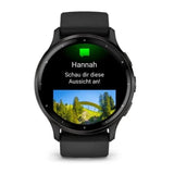 Garmin Venu 3 AMOLED 1.4" 46g GPS Sensor Ritmo Cardíaco Negro