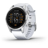 Garmin epix Pro (Gen 2) Edición Standard Reloj Smartwatch 42mm Plateado con Correa Blanca
