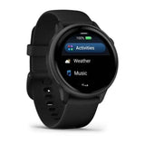 Garmin vívoactive 6 AMOLED 42mm Negro GPS 8GB Sensor Óptico 5ATM