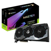 Gigabyte AORUS GeForce RTX 4070 Master - 12GB GDDR6X