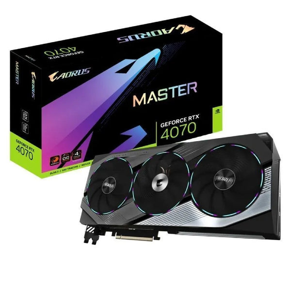Gigabyte AORUS GeForce RTX 4070 Master - 12GB GDDR6X