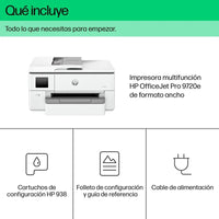 HP OfficeJet Pro 9720E Impresora Multifunción Color Wifi Dúplex + 3 Meses Gratis Instant Ink con HP+