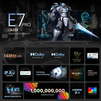 Hisense 100E7NQ PRO 100" QLED UltraHD 4K Gaming TV AMD Freesync Premium Pro