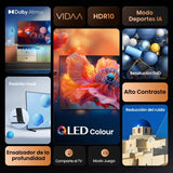 Hisense QLED 40A5Q 40" Smart Tv Full HD HDR10 Smart TV Dolby Atmos VIDAA