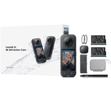 Insta360 X5 Esencial Kit 8K 360º Cámara Deportiva 185min Autonomía HDR Activo 5.7K