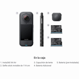 Insta360 X4 360º Cámara Deportiva UltraHD 8K Air Pack Estándar