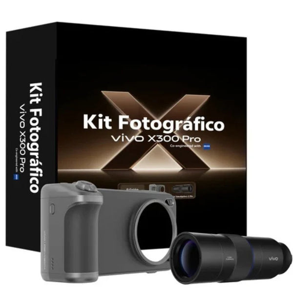 Kit cámara Vivo X300 Pro con extensor ZEISS 2,35x y empuñadura
