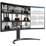 Monitor LG 34WR55QK-B 34" LED VA UltraWide QHD 100Hz Curvo USB-C