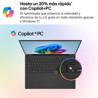 LG Gram 14Z90S-V.AP75B - 14" - Intel Core Ultra 7-155H - 16GB - 512GB SSD - W11 Pro