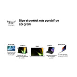 LG Gram 16ZD90SP-A.AX78B - 16" - Intel Core Ultra 7-155H - 32GB - 1TB SSD - GeForce RTX3050 - Freedos