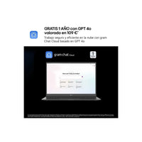 LG Gram 17ZD90T-G.AX78B - 17" - Intel Core Ultra 7-255H - 16GB - 1TB SSD - FreeDos