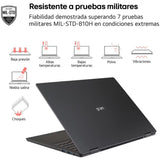 LG Gram 17ZD90TL-G.AX85BN - 17" - Intel Core Ultra 7-258H - 32GB - 512GB SSD - FreeDos