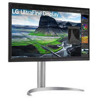 Monitor LG UltraFine 27UQ850-W - 27" - Led IPS UltraHD 4K Altavoces Altura Ajustable FreeSync USB-C