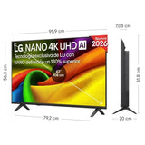 LG NANO 4K UHD AI 43NU8E0B3LA 43" Smart Tv 4K UHD 60Hz webOS HDR10