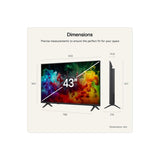 LG QNED evo AI 43QNED72B6B 43" Smart Tv Wifi Ultra HD 4K