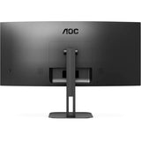Monitor AOC CU34V5CW 34" VA UltraWide QHD 100Hz Altura Ajustable Altavoces MultiView Curvo USB-C