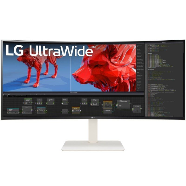 Monitor LG 38BR85QC-W 38" UWQHD+ 144Hz Nano IPS Curvo UltraWide G-SYNC FreeSync HDR600 USB-C Blanco