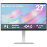 Monitor LG UltraFine 27US550-W - 27" - LED IPS UltraHD 4K Altura Ajustable