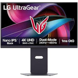 Monitor LG UltraGear 27G850A-B 27" 4K UHD Nano IPS 240Hz 1ms G-Sync FreeSync HDR600 USB HDMI
