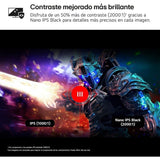 Monitor LG UltraGear 27G850A-B 27" 4K UHD Nano IPS 240Hz 1ms G-Sync FreeSync HDR600 USB HDMI