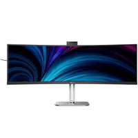 Monitor Philips 49B2U6903CH UltraWide Dual QHD 75Hz Curvo Webcam USB-C - 48.8"