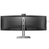 Monitor Philips 49B2U6903CH UltraWide Dual QHD 75Hz Curvo Webcam USB-C - 48.8"