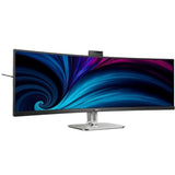 Monitor Philips 49B2U6903CH UltraWide Dual QHD 75Hz Curvo Webcam USB-C - 48.8"