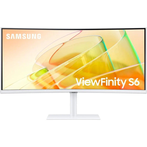 Monitor Monitor Samsung ViewFinity S6 LS34C650TAUXEN 34" LED VA UltraWide QHD 100Hz FreeSync Curva USB-C
