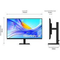 Monitor Samsung ViewFinity S8 S80UD S32D800UAU - 4K - 32"