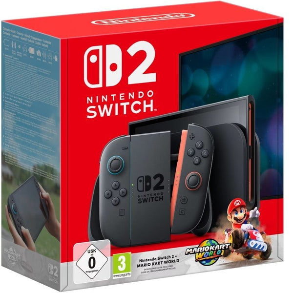Nintendo Switch 2 Incluye Código Juego Mario Kart World