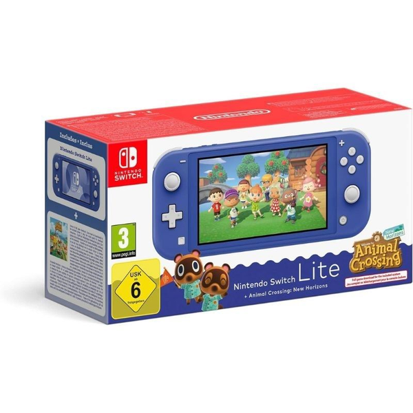 Nintendo Switch Lite Azul+Animal Crossing: New Horizons
