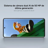 POCO M8 Plata 5G - 512GB - 8GB - AMOLED 120Hz 5G Dual SIM Carga Rápida 45W NFC IP65 HyperOS 2)