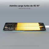 POCO M8 Plata 5G - 512GB - 8GB - AMOLED 120Hz 5G Dual SIM Carga Rápida 45W NFC IP65 HyperOS 2)