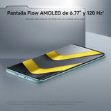 POCO M8 Plata 5G - 512GB - 8GB - AMOLED 120Hz 5G Dual SIM Carga Rápida 45W NFC IP65 HyperOS 2)