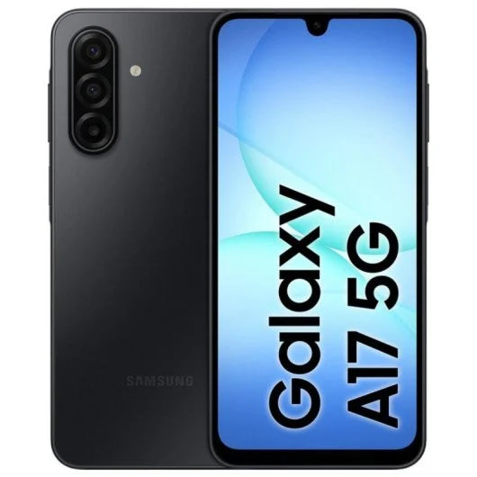 Samsung Galaxy A17 Negro 5G - 256GB - 8GB Super AMOLED Móvil con IA y Batería Larga Duración