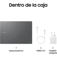 Samsung Galaxy Book5 Pro Dynamic AMOLED 2X - 16" - Intel Evo Core Ultra 7 258V - 32GB - 512GB SSD - W11 Pro