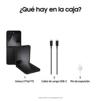 Samsung Galaxy Z Flip7 FE Plegable con IA Negro - 256GB - 8GB - 5G